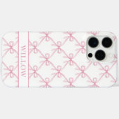 Roze Coquette Waterverf Strikken Case-Mate iPhone Case (Achterkant (horizontaal))