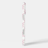 Roze Coquette Waterverf Strikken Case-Mate iPhone Case (Achterkant / Rechts)