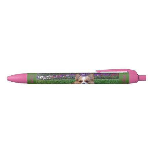 Roze Corgi Pen (Bovenkant)