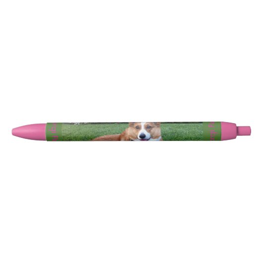 Roze Corgi Pen (Voorkant)