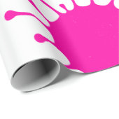 roze coronavirus cadeaupapier (Rol Hoek)