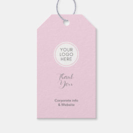 Roze Corporate Gift Label Cadeaulabel
