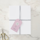 Roze Corporate Gift Label Cadeaulabel (Met Touw)