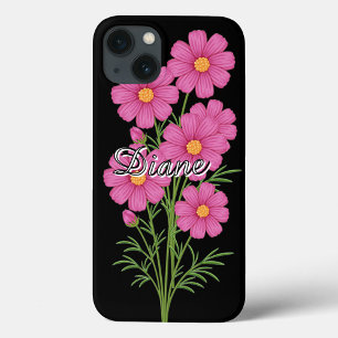 Roze Cosmo Bloemen Case-Mate iPhone Case
