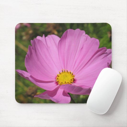 Roze Cosmo Mousepad Muismat (Met muis)