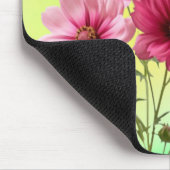 Roze Cosmos Bloemen-23456 Muismat (Hoek)