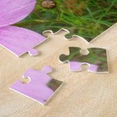 Roze Cosmos Bloemen Wilde Bloem Legpuzzel (Zijkant)