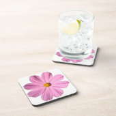 Roze Cosmos Drankjes Onderzetter (Rechterzijde)