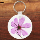 Roze Cosmos Sleutelhanger (Voorkant)