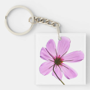 Roze Cosmos Sleutelhanger