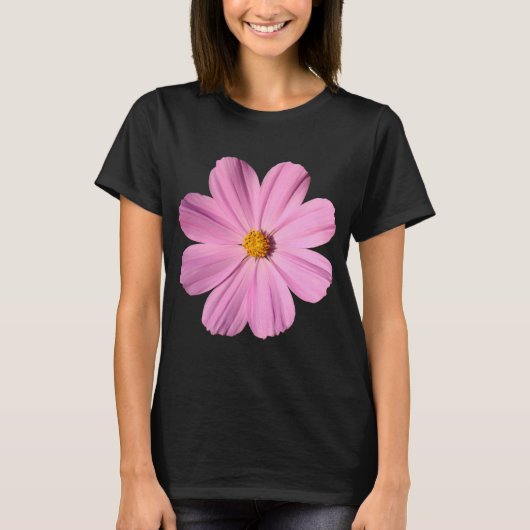 Roze Cosmos T-shirt (Voorkant)