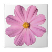 Roze Cosmos Tegeltje (Voorkant)