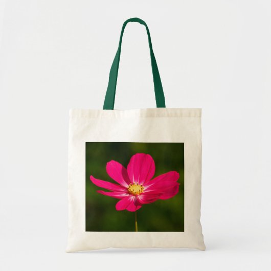 Roze Cosmos Tote Bag (Voorkant)