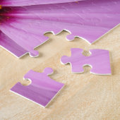 Roze Cosmos Wilde Bloem Floral Legpuzzel (Zijkant)