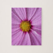 Roze Cosmos Wilde Bloem Floral Legpuzzel (Verticaal)