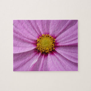 Roze Cosmos Wildflower Floral Legpuzzel