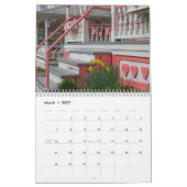 Roze Cottages van Martha's wijngaard Kalender (Mar 2027)