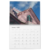 Roze Cottages van Martha's wijngaard Kalender (Jan 2027)
