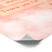 Roze Courage Kindergebed Poster (Hoek)