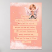 Roze Courage Kindergebed Poster (Voorkant)