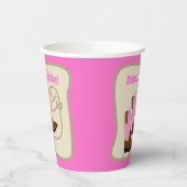 Roze Cowgirl Boots Western Verjaardagsfeestje Papi Papieren Bekers (Links)