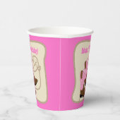 Roze Cowgirl Boots Western Verjaardagsfeestje Papi Papieren Bekers (Rechts)