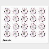 Roze Cowgirl Custom Stickers (Vel)