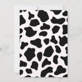 Roze Cowgirl Disco Verjaardag Kaart (Achterkant)