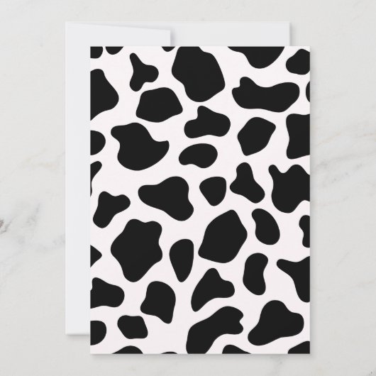 Roze Cowgirl Disco Verjaardag Kaart (Achterkant)