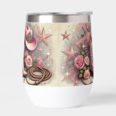 Roze Cowgirl Laarzen & Rozen Westerne Stijl (Links)