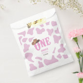 Roze Cowgirl ONE Eerste Rodeo 1e Verjaardagsfeest Bedankzakje (Gezegeld)