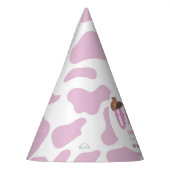 Roze Cowgirl ONE Eerste Rodeo 1e Verjaardagsfeest Feesthoedjes (Links)