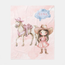 Roze Cowgirl Paard 00ste Verjaardag Party Gift
