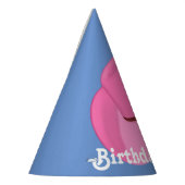 Roze cowgirl pet feesthoedjes (Links)