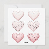 Roze Cowgirl Retro Galentine's Day-feestje Feestdagenkaart (Achterkant)