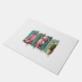 Roze Cowgirl Valentijn, Hart Deurmat (Schuin)