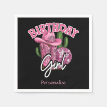 Roze Cowgirl Verjaardag Western Glam Persoonlijk