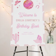 Roze Cowgirl Western Rodeo Birthday Bash Welkom