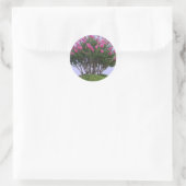 Roze Crape Myrtle Mound Stickers (Tas)