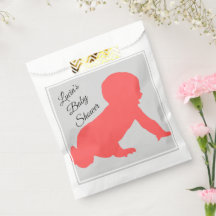 Roze Crawling baby - Baby shower -