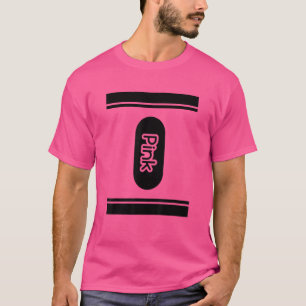 Roze Crayon Box Halloween Costume Couple Friend Gr T-shirt