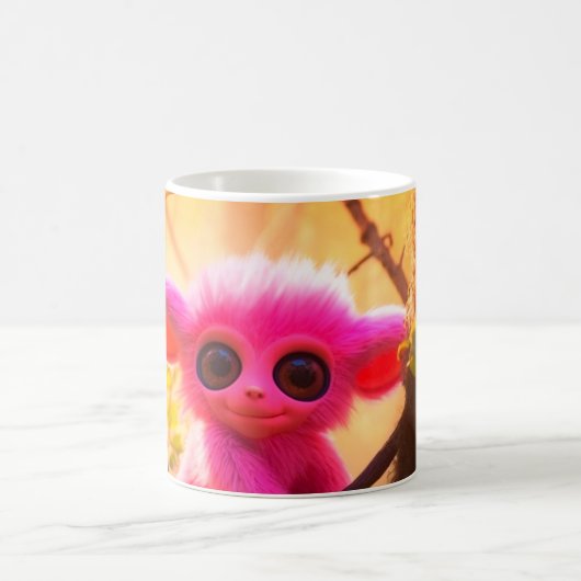 Roze creatie koffiemok (Center)