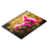 Roze creatie notitieboek (Linkerzijde)