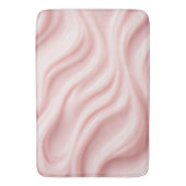 Roze Crème Abstract Ontwerp Badmat (Voorkant Verticaal)