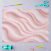 Roze Crème Abstract Ontwerp Tissuepapier (Craft)