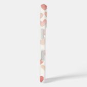 Roze Crème Harten Case-Mate iPhone Case (Achterkant / Rechts)