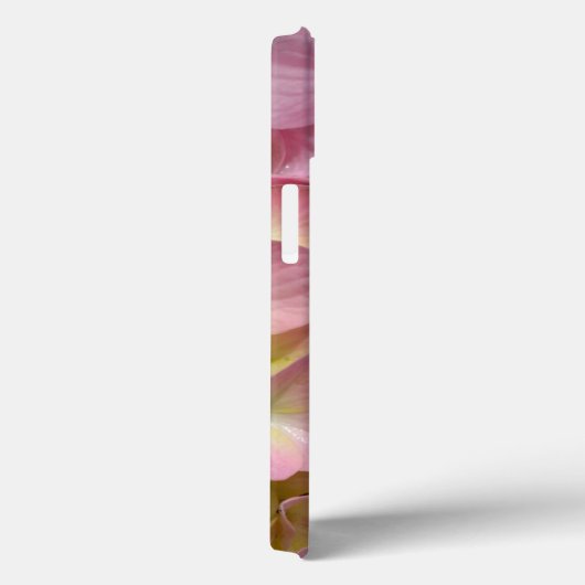 Roze Crème Hydrangeas geel roze groen bloemig Case-Mate iPhone Case (Achterkant / Rechts)