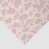 Roze Crème Koeienprint Decoupage Tissuepapier (Detail)
