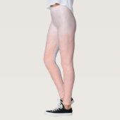 roze crème leggings (Links)