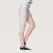 roze crème leggings (Rechts)